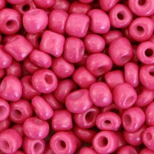 Rocailles 4mm cabarnet pink, 20 gram